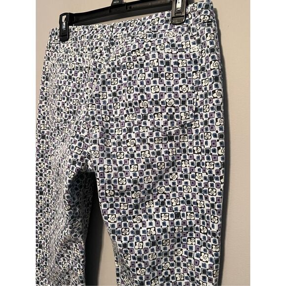 Express Bleus  Floral Print Jeans, size 11/12 - Picture 9 of 11
